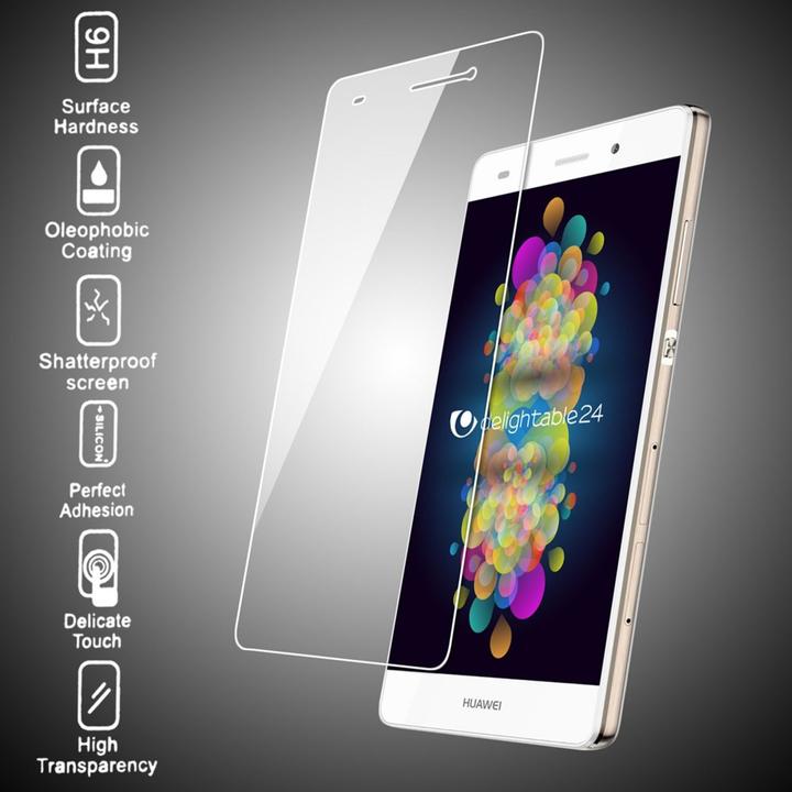 Actual product image Nalia Protective glass (1 Piece, Huawei P8 Lite)