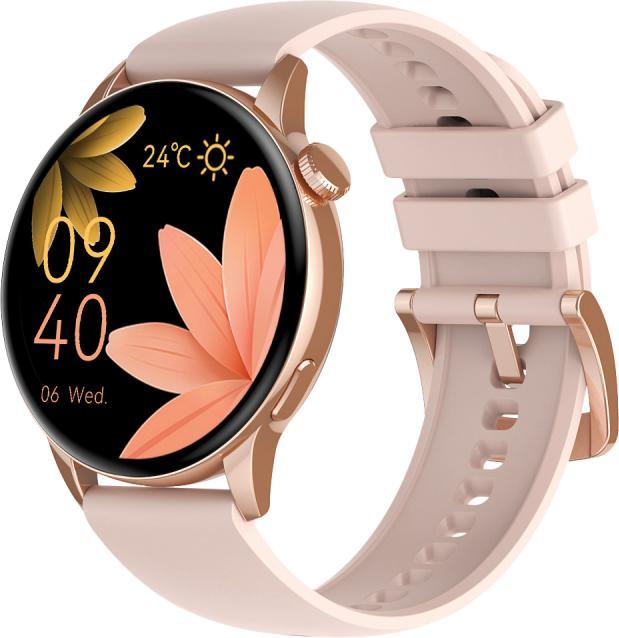 Actual product image Maxcom FW58 Vanad Pro (1.3") AMOLED Gold (46 mm)