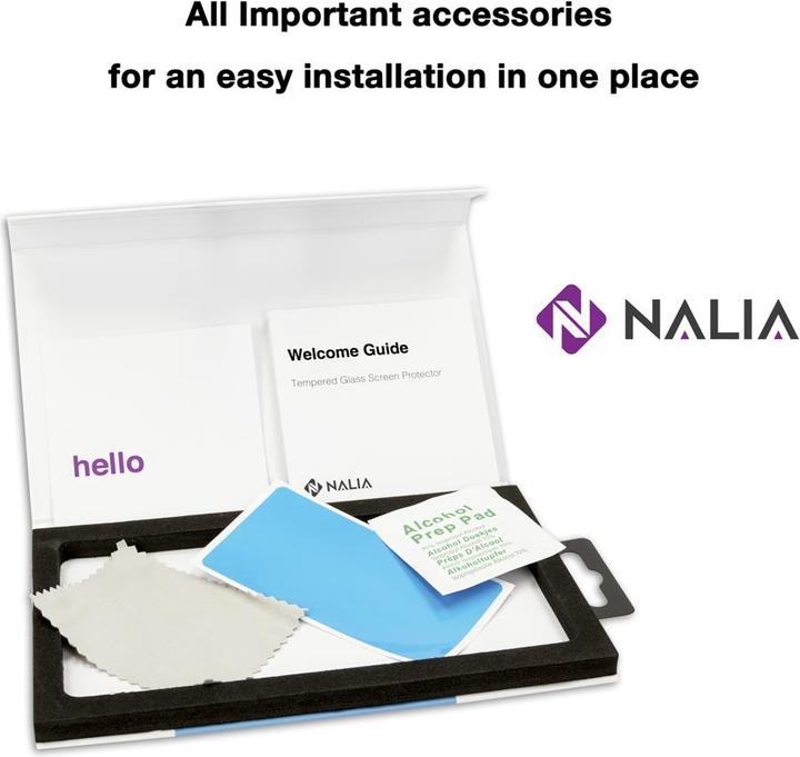Produktbild Nalia Schutzglas (1 Stück)