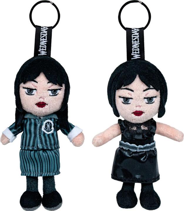 Play by Play Wednesday assorted plush keychain 12cm