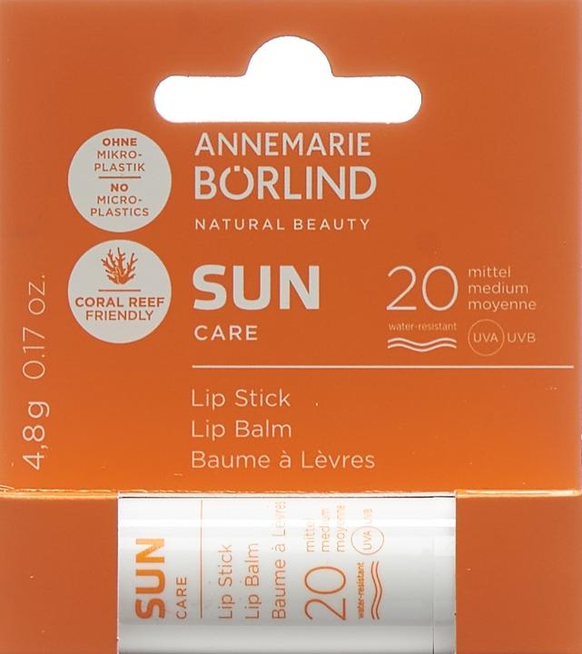 Produktbild Annemarie Börlind Sonnen-Lippen-Stift (Sonnencreme, SPF 20, 5 ml, 4.80 g)