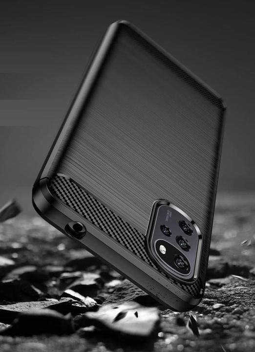 Actual product image Screenguard Motorola Moto G22 Cover Carbon Brushed Soft TPU (Motorola Moto G22)