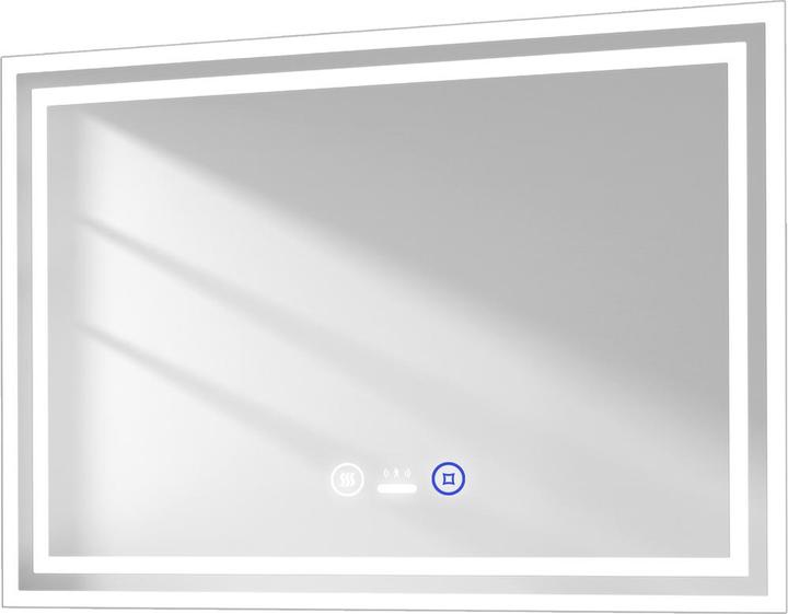 Produktbild Emke Badspiegel mit Beleuchtung 70*50cm,Beschlagfrei, Bewegungssensor, 3 Farbtemperaturen und dimmbaren