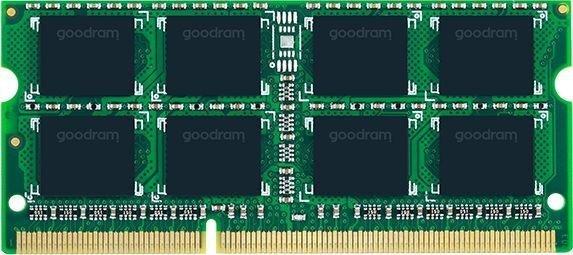 Produktbild Goodram Notebook Memory Notebook Memory SODIMM, DDR3, 4 GB, 1333 MHz, CL9 (GR1333S364L9S (1 x 4GB, 1333 MHz, DDR3-RAM, SO-DIMM)