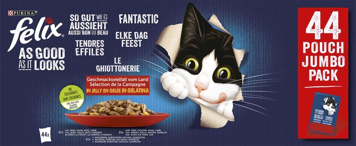 Produktbild Felix Multipack: So gut wie es aussieht (Adult, 44 Stk., 3740 g)
