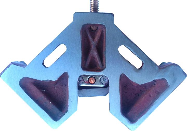 Produktbild Paulimot Winkelschraubstock mit schwenkbarer Backe, 60 mm Spannbereich (60 mm)