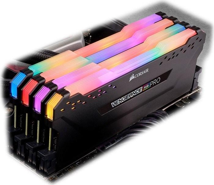 Produktbild Corsair Vengeance RGB Pro (4 x 16GB, 3200 MHz, DDR4-RAM, DIMM)