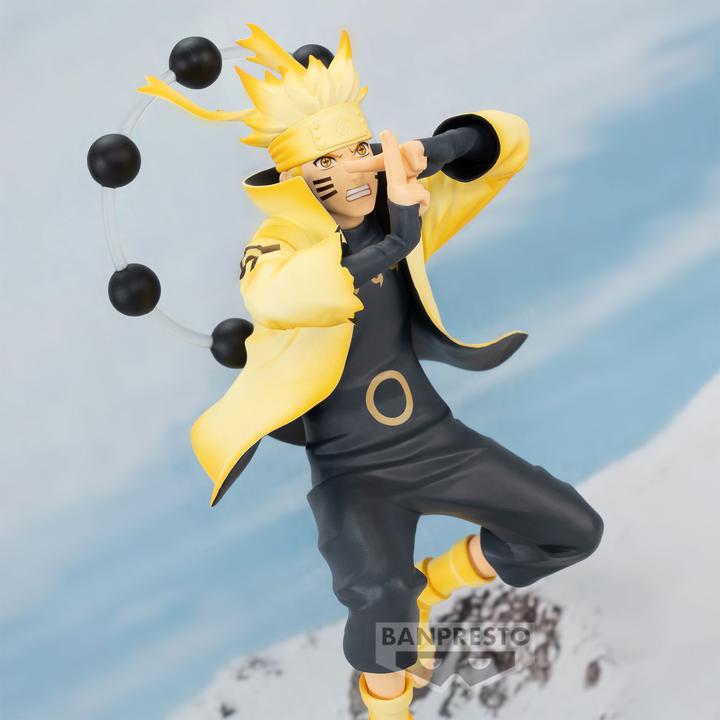 Actual product image Banpresto Naruto Shippuden - Vibration Stars - Naruto Uzumaki V Statue 14cm