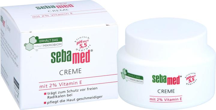 Produktbild Sebamed Creme mit 2 % Vitamin E, 75 ml Creme