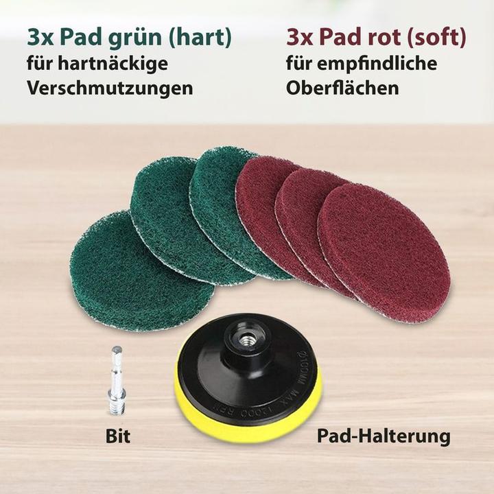 Actual product image Hermex Cleaning pads
