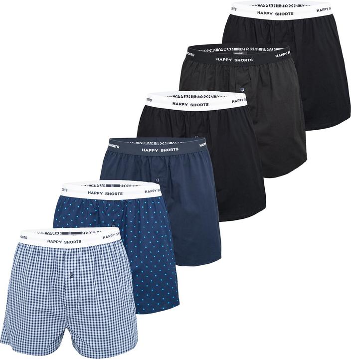Produktbild Happy shorts Boxer Mix (XL, 6er Pack)