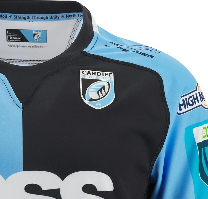 Produktbild Macron Heimtrikot Cardiff Blues 2023/24 (S)