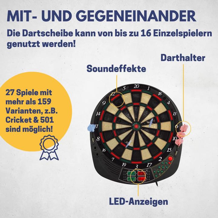 Produktbild Best Sporting Elektronische Dartscheibe
