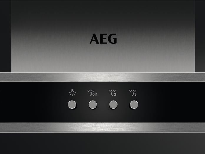 Actual product image AEG DBB3951M Wandmontiert Edelstahl ³/h C (Wall hood)