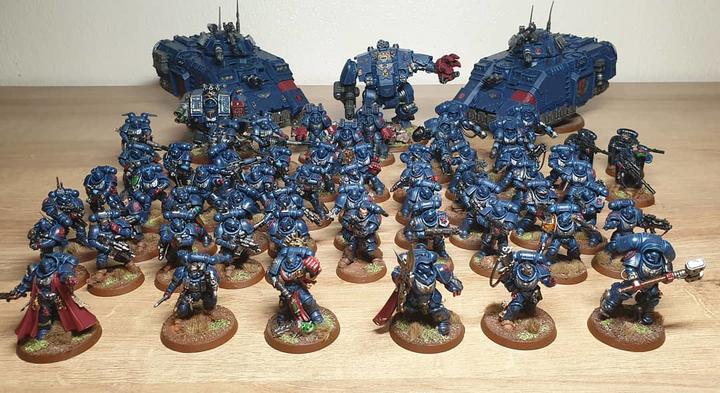 Actual product image Games Workshop Warhammer 40k - Space Marine Primaris Intercessors (Plastic)
