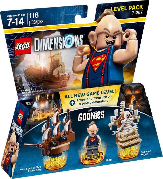 Actual product image LEGO Dimensions Goonies Level Pack (71267, LEGO DC, LEGO Dimensions)