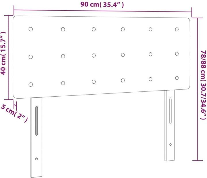 Produktbild VidaXL Kalli (90 x 5 x 88 cm)