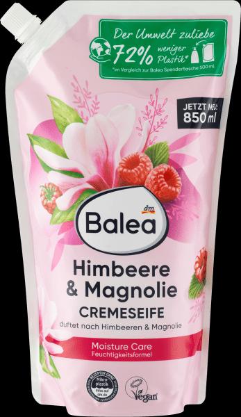 dm Balea Recharge de savon crème Framboise & Magnolia (Savon liquide, 850 ml)