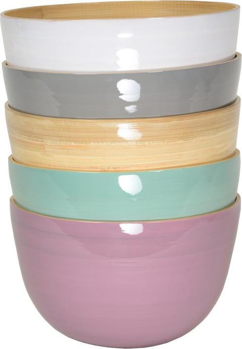 Actual product image Albert L. dot) Bamboo bowl natural 10 x 5 cm (1 x)