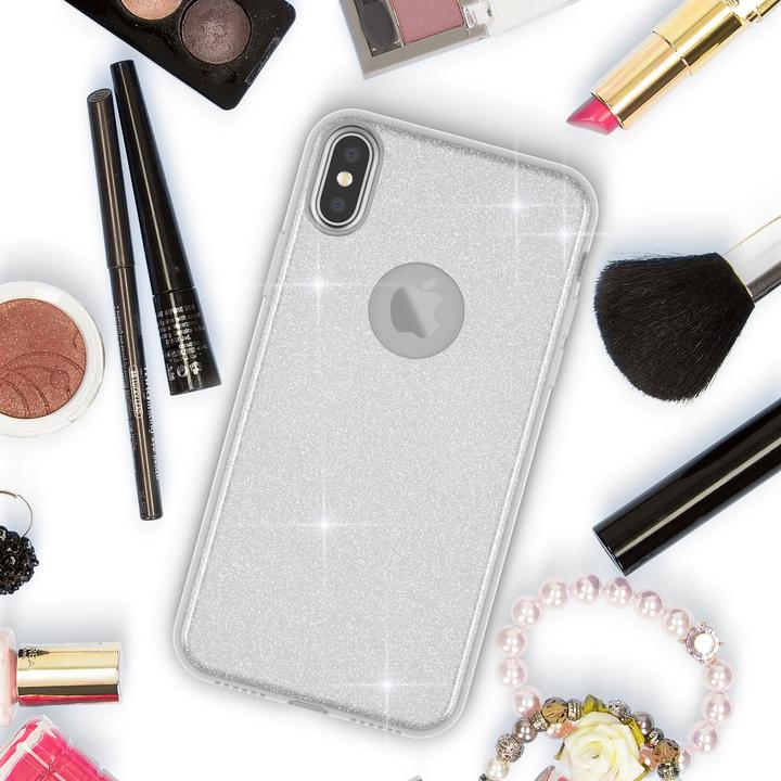 Image du produit Nalia Couverture scintillante pour téléphone portable (Apple iPhone X)