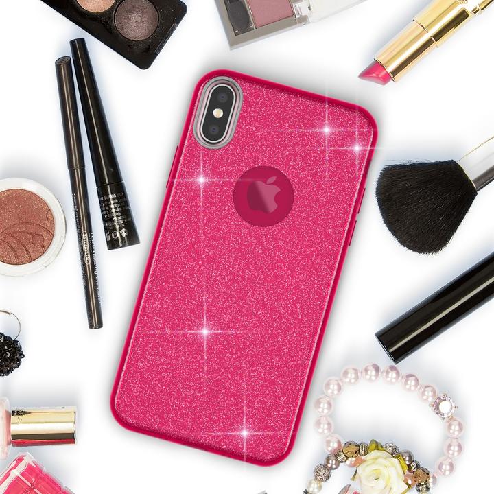 Produktbild Nalia Glitzer Handyhülle (Apple iPhone X)