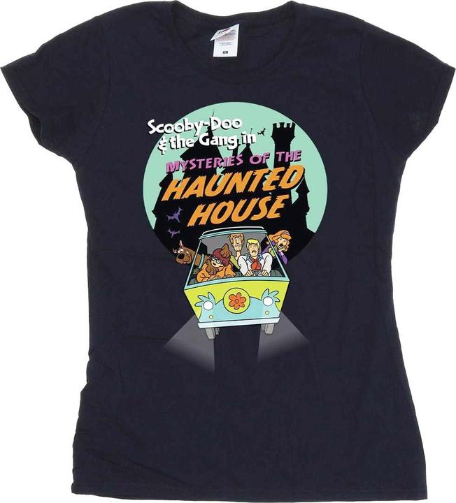 Immagine prodotto Scooby Doo Maglietta Casa Stregata Donna (XL)