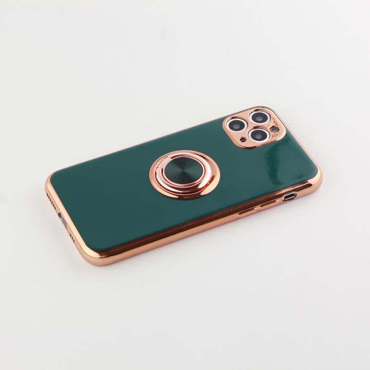 Image du produit PhoneLook Coque Gel Bronze avec anneau (Apple iPhone 11 Pro)