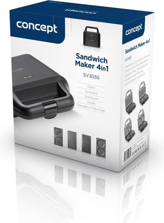 Actual product image Concept Opiekacz do kanapek 4w1 SV3055