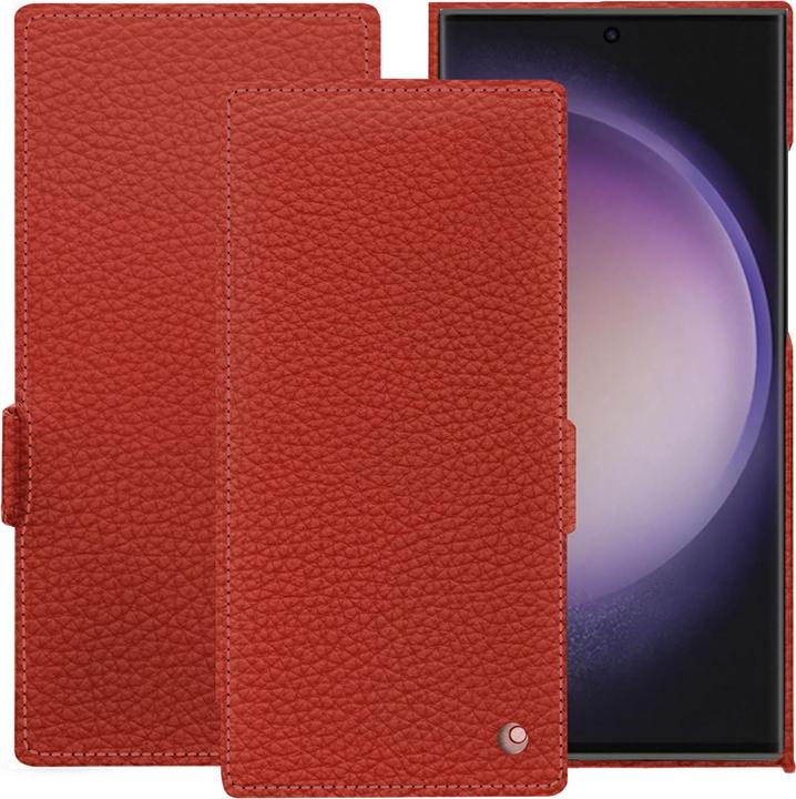 Actual product image Noreve Horizontal leather flap shell (Samsung Galaxy S23 Ultra, Samsung Galaxy S24 Ultra)
