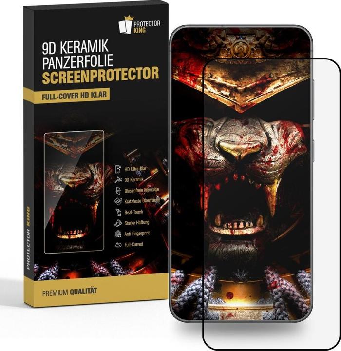 Produktbild Protectorking 3x Ceramic-Glass Full Cover HD Klar (3 Stück, Samsung Galaxy A70)