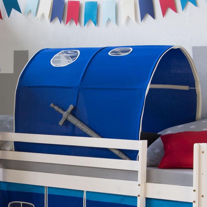 Actual product image Floki24 Tunnel for bunk beds Bed tent Bed canopy Play tunnel Cave Cot - blue