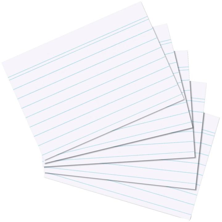 Herlitz Fiches (A6, 180 g/m², 100 x)