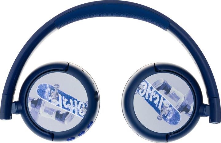 Actual product image Buddyphones kids headphones wireless POPFun (Blue)