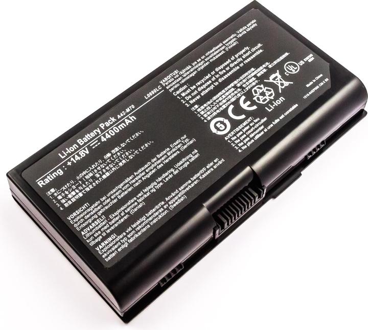 Produktbild AGI Akku kompatibel mit Asus X73SL|G71|M70|X71|X71V|X72D|G72GX (4400 mAh)