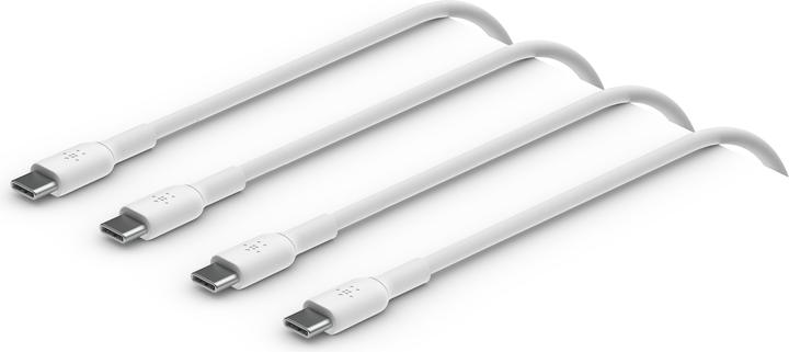 Produktbild Belkin USB-C to USB-C PVC White 1m Twin Pack (1 m, USB 2.0)