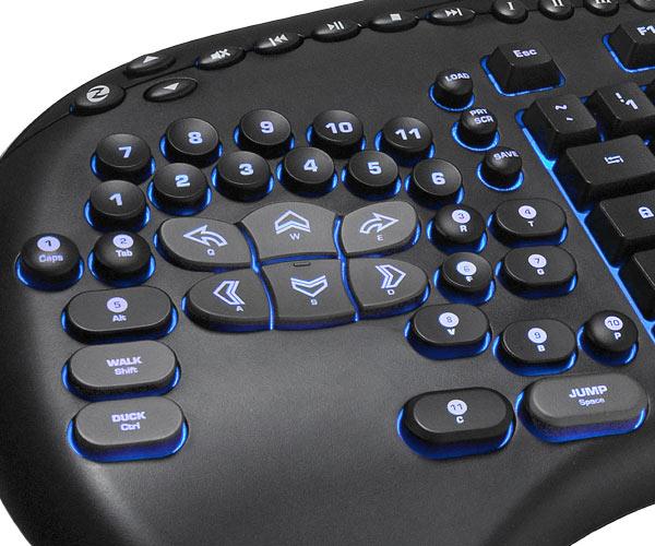 Produktbild SteelSeries Ideazon MERC Stealth Gaming Keyboard (DE, Kabelgebunden)