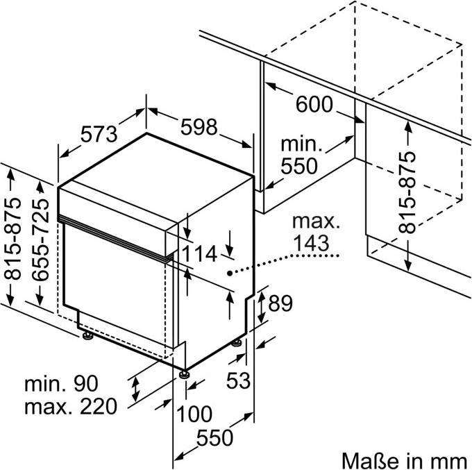 Actual product image Bosch Hausgeräte SMI6ECS12E Series 6 A