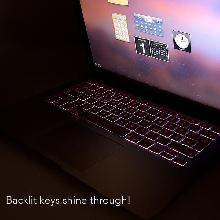 Actual product image Nalia Keyboard protection foil
