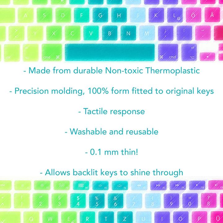 Actual product image Nalia Keyboard protection foil