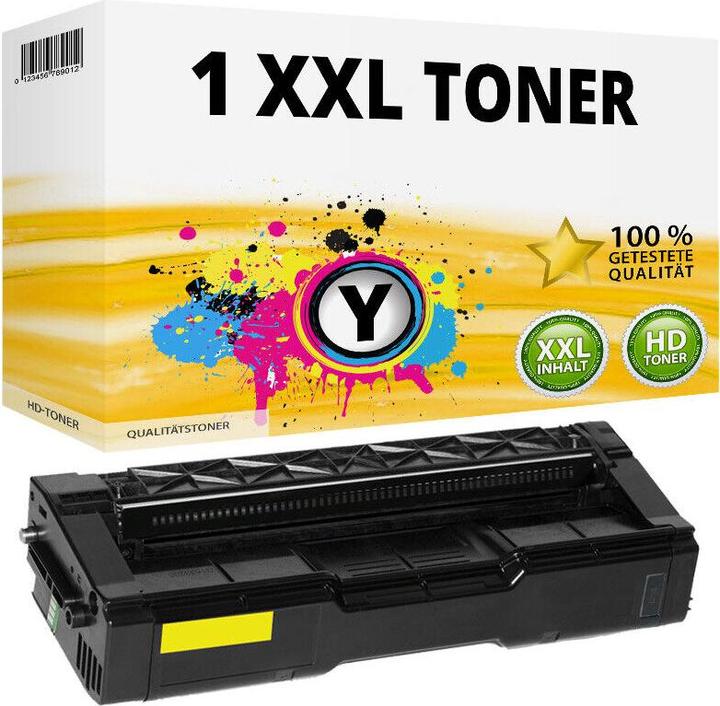 Druckfuxx 1x XXL Toner für Ricoh Aficio SP C250 sf dn C260 DNw C261 SFNw 407546