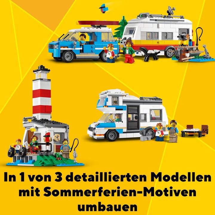 Produktbild LEGO Campingurlaub (31108, LEGO Creator 3-in-1)