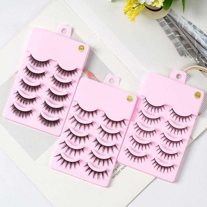 Produktbild König Design 3D Magnet Wimpern Set Magnetische künstliche Wimpern 3D Augenwimpern Manga (Künstliche Wimpern)
