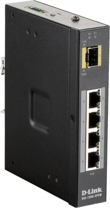 Image du produit D-Link DIS-100G-5PSW 5 ports non administrables (5 Ports)