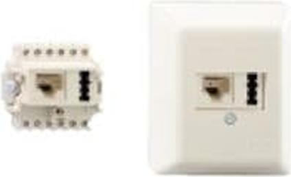 Image du produit Ze-Kom ZE 10x boîte combinée UAE1x8(6)/TAE1x6F+N AP blanc pur, 10 pièces UE