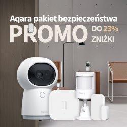 Produktbild Aqara pakiet bezpieczeństwa (CH-H03 + MS-S02 + DW-S03D + DJT11LM)