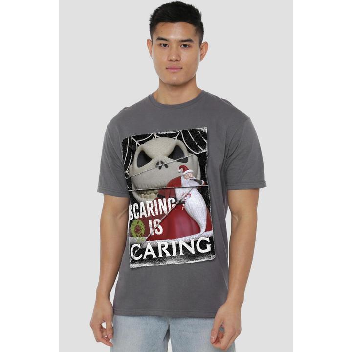 Immagine prodotto The Nightmare Before Christmas Scaring Is Caring Maglietta Uomo (S)
