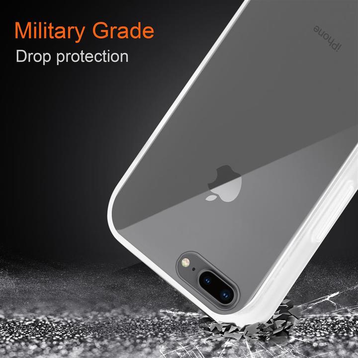 Productafbeelding Cadorabo Hybride matte hoes (Apple iPhone 7 Plus, Apple iPhone 8 Plus, Apple iPhone 6 Plus)