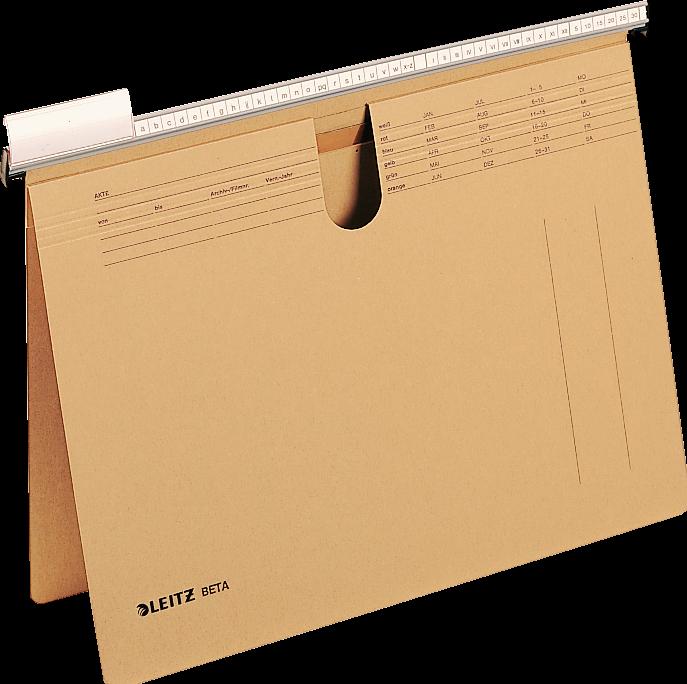 Image du produit Leitz Dossier suspendu BETA, A4, agrafage commercial, natron (A4, 1 x)
