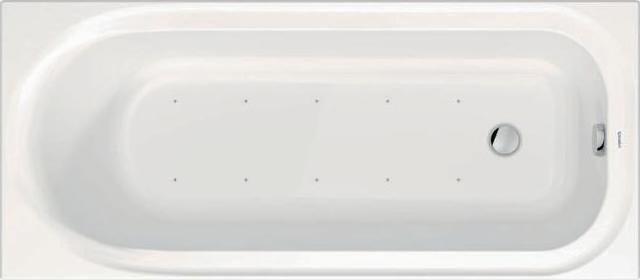 Produktbild Duravit Whirlwanne Soleil by Starck 1600x700mm, weiss Air-System (70 cm, 160 cm)