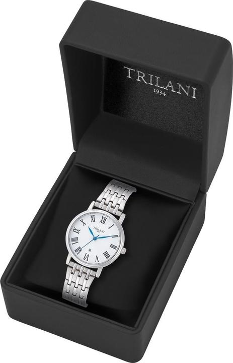 Image du produit Trilani Montre à quartz en acier inoxydable pour femme - 30488 (Montre analogique, 32 mm)